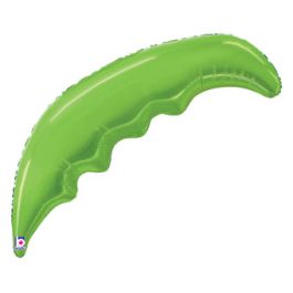 Key Lime Palm Frond Balloon 33 Inch Foil Decoration - Image 1
