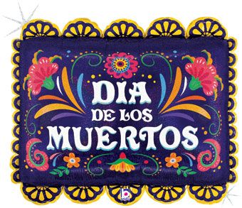 Día de los Muertos Decorative Mat 30" - Image 1