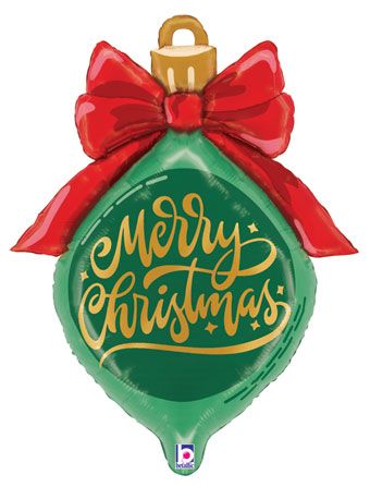 Merry Christmas Balloon - 3-Pack - Image 1