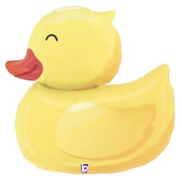 Sweet Yellow Rubber Ducky Balloon 26" - 3-Pack - Image 1