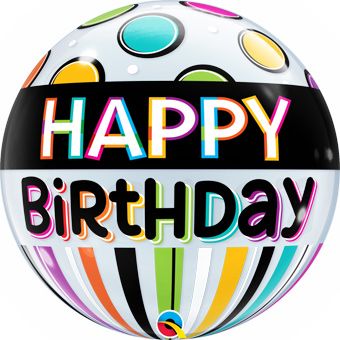 Happy Birthday Balloon - 3-Pack - Image 1