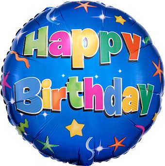 Happy Birthday Balloon - 5-Pack - Image 1