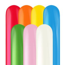 Assorted 260 Twisting Balloons - 50-Count Latex Set - Image 1