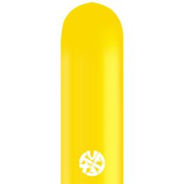 Yellow 260 Pencil Modeling Balloons - 50 Count Bulk Pack - Image 1