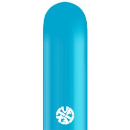 Turquoise 260 Twisting Balloons - 50 Count Bulk Latex Pack - Image 1