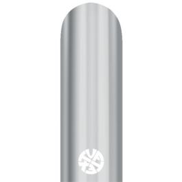 260 Silver Twisting Balloons - 50 Count - Image 1