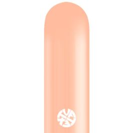 Pastel Orange 260 Twisting Balloons - 50 Count Pack - Image 1
