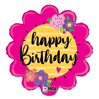 Happy Birthday Balloon - 5-Pack - Image 1