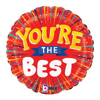 You're the Best Balloons - 5-Pack - Image 1