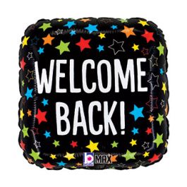 Welcome Back Foil Balloon 18 Inch - 1 Pack - Image 1