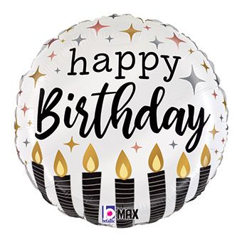 Happy Birthday Balloon - 5-Pack - Image 1