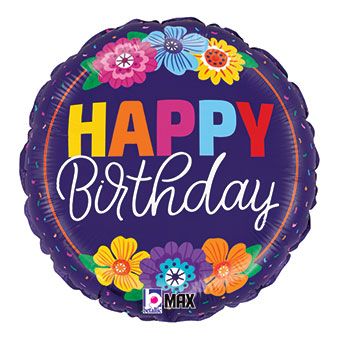 Happy Birthday Balloon - 5-Pack - Image 1