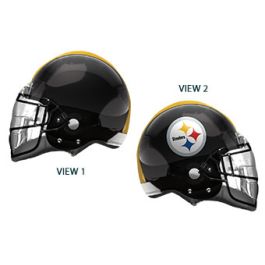 Pittsburgh Steelers Helmet Balloon 21" - 3-Pack - Image 1