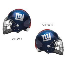 New York Giants Football Helmet Balloon 21 Inch Foil - Image 1