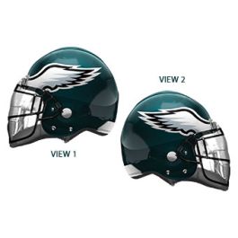 Philadelphia Eagles Helmet Foil Balloon 21 Inch - Image 1