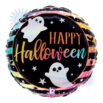 Halloween Ghost Balloons - 5-Pack - Image 1