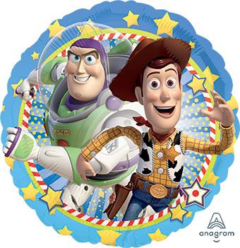 Toy Story Balloons 5-Pack - Woody & Buzz Lightyear - Image 1