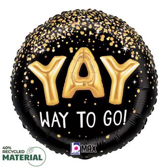 YAY WAY TO GO! Balloons - 5-Pack - Image 1