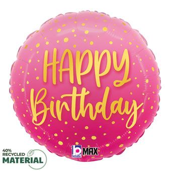 Happy Birthday Balloon - 5-Pack - Image 1