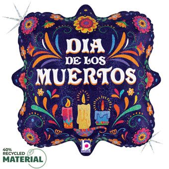 Día de los Muertos Balloon - 5-Pack - Image 1