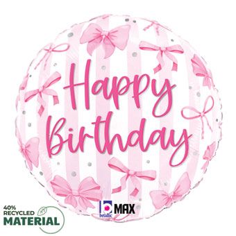 Happy Birthday Balloon - 5-Pack - Image 1