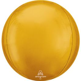 Gold Foil Balloon 16 Inch ORBZ Specialty Balloon - Image 1