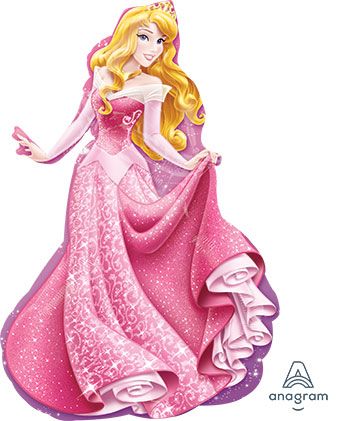 Sleeping Beauty Balloons - 3-Pack - Image 1