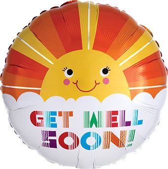 Get Well Soon Balloon - 5-Pack - Image 1