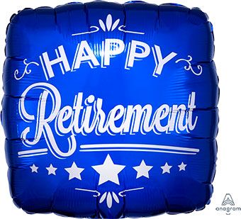 Happy Retirement Balloon - 5-Pack - Image 1