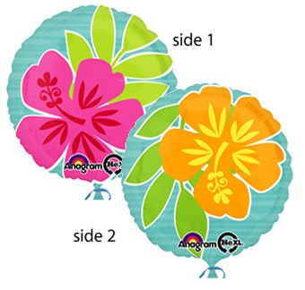Summer Flowers Balloons - 5-Pack - Image 1