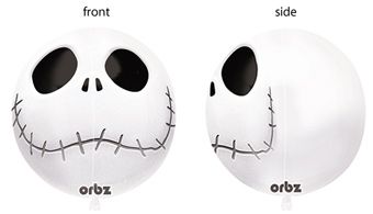 Jack Skellington Balloons - 3-Pack - Image 1