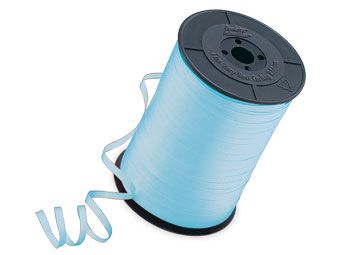 Light Blue Party Ribbon - 5-Pack - Image 1