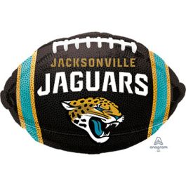 Jacksonville Jaguars Football Balloon 18 Inch Foil - Image 1