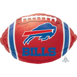 Buffalo Bills Football Balloon 18 Inch Foil - Image 1