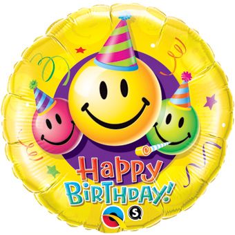 Happy Birthday Balloon - 5-Pack - Image 1