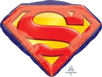Superman Balloon 26" - 3-Pack - Image 1