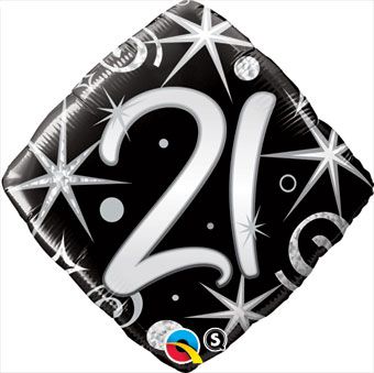 21st Birthday Balloon - 5-Pack - Image 1