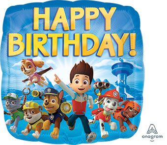 Paw Patrol Balloons - 5-Pack - Image 1
