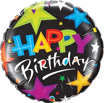 Happy Birthday Balloon - 3-Pack - Image 1