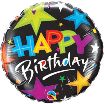 Happy Birthday Balloon - 5-Pack - Image 1