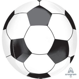 Soccer Ball Foil Balloon 16 Inch - Image 1