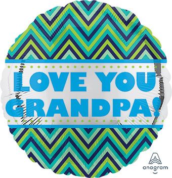 Love You Grandpa Balloon - 5-Pack - Image 1