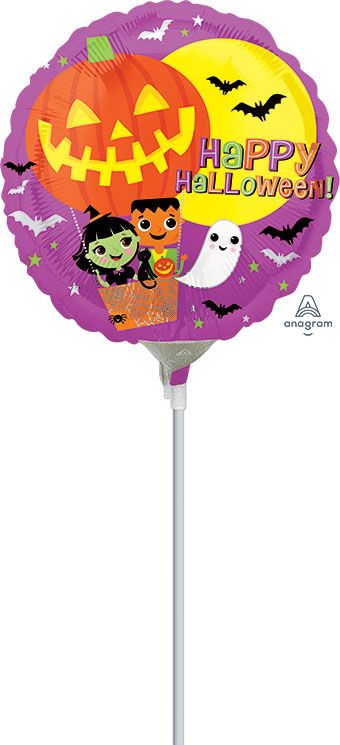 Halloween Balloon 5-Pack - Kids Party Decor - Image 1