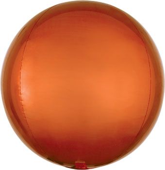 ORBZ ORANGE 16" Balloon - 3-Pack - Image 1