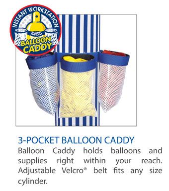 3-Pocket Balloon Caddy - Party Supplies - Image 1