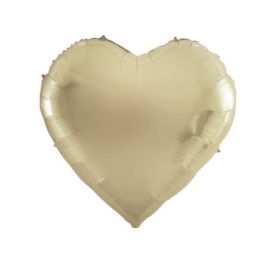 Champagne Heart Foil Balloon 68 Inch - Image 1