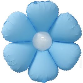 Baby Blue Large Shape Foil Balloon 24" - 2-Pack - Image 1