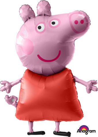 Peppa Pig Balloon 48 Inch Foil - Party Supplies - Image 1
