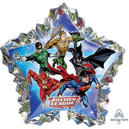 Justice League Foil Balloon 34 Inch - 1 Pack - Image 1