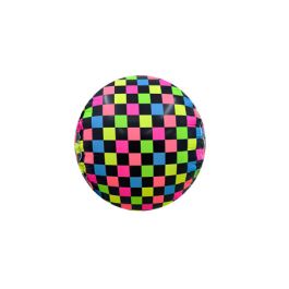 Neon Disco Ball Foil Balloon 18 Inch - Multicolor Party Decor - Image 1